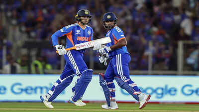 1785209551 ahmedabad mar 08 ani india39s abhishek sharma and sanju samson run between wi