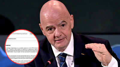 amid fifa chaos leaked document reveals shock plan to expand world cup to 64 teams