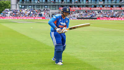 manchester england jul 04 ani india39s vaibhav sooryavanshi before the 2nd