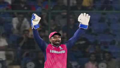 new delhi rr39s sanju samson during the indian premier league 2025 cricket match