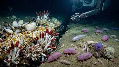 scientists discover the deepest animal ecosystem ever found thriving nearly 10 kilometres beneath th