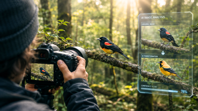 scientists warn ai edited bird photos could create fake sightings and threaten biodiversity research