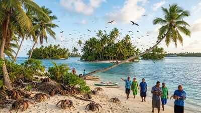 after years of invasive rats threatening island wildlife tuvalu removed them from six islets residen