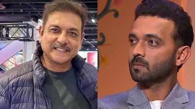 ajinkya rahanes hilarious ravi shastri mimicry steals the show