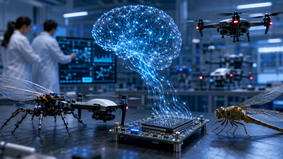 american scientists are building a 12 million digital brain for drones based on how insects make dec