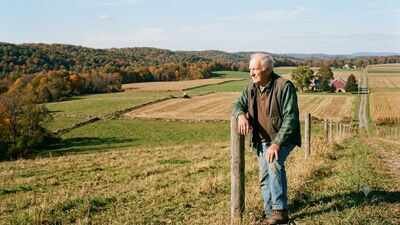 an 86 year old pennsylvania farmer was offered 157 million for 261 acres but chose 19 million to pro