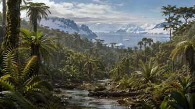 antarctica once had a rainforest just 900 km from the south pole fossil roots reveal how warm it was