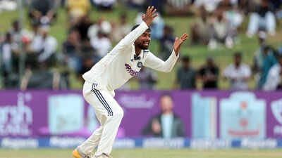colombo sri lanka aug 26 ani indias manav suthar appeals for a wicket on