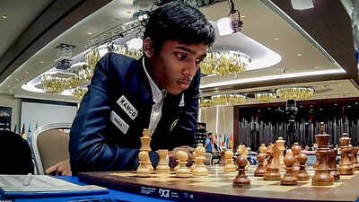 eds grab via worldcup2023fidecom baku indian grandmaster r praggnanandha
