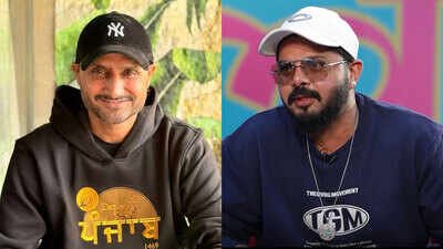 harbhajan singh and s sreesanth