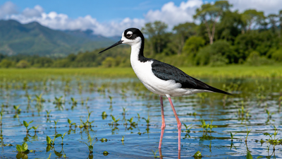 hawaiis native stilt nearly disappeared decades ago communities and scientists helped its population