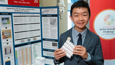 how 14 year old miles wu is using origami to explore stronger deployable emergency shelters