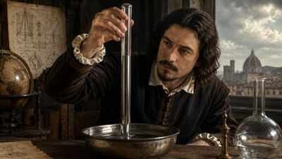 in 1643 italian physicist evangelista torricelli used mercury to measure the hidden pressure of eart