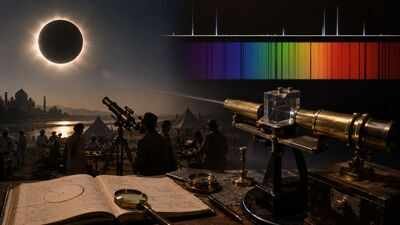 in 1868 a solar eclipse in india revealed a mysterious element in the sun that would not be found on