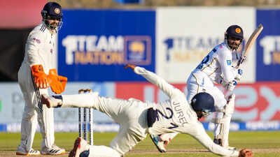 ind vs sl 1st test match day 4