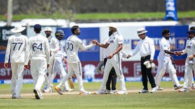 ind vs sl 1st test match day 5
