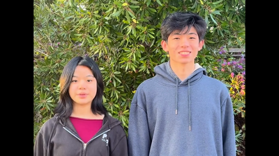 meet kiefer chow and amelia chow the california siblings who are copying beavers to build dams that