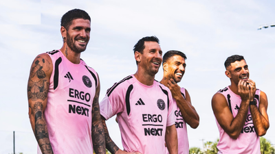 messi is back with inter miami ahead of a possible return against columbus