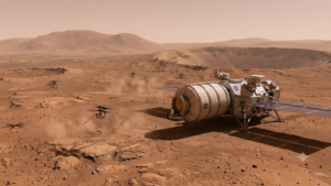 nasas 2028 mars mission will send a spacecraft with a nuclear reactor toward mars and release three