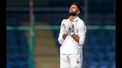 ranji trophy delhi vs puducherry sanat sangwan