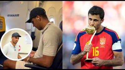 rodri stunned passengers by boarding ryanair