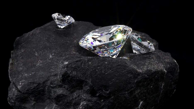 scientists discovered what happens when diamond is hit at extreme speed it can rapidly transform int