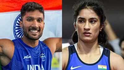 tejaswin shankar and vinesh phogat