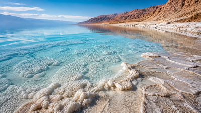 the dead sea has been building a salt floor for years in 2019 scientists finally revealed a hidden p
