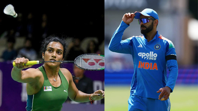 virat kohli and pv sindhu