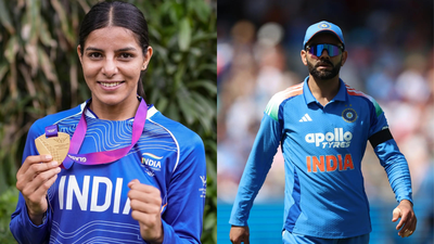 virat kohli and sakshi chaudhary