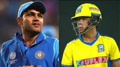 virender sehwag aaryavir sehwag
