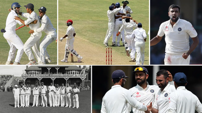 what happened in 1st 100th 200th 300th 400th and 500th tests