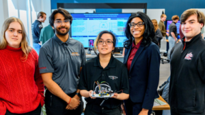 five indiana engineering students built a 12 hour wearable that helps visually impaired users detect