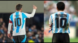 messi and maradona