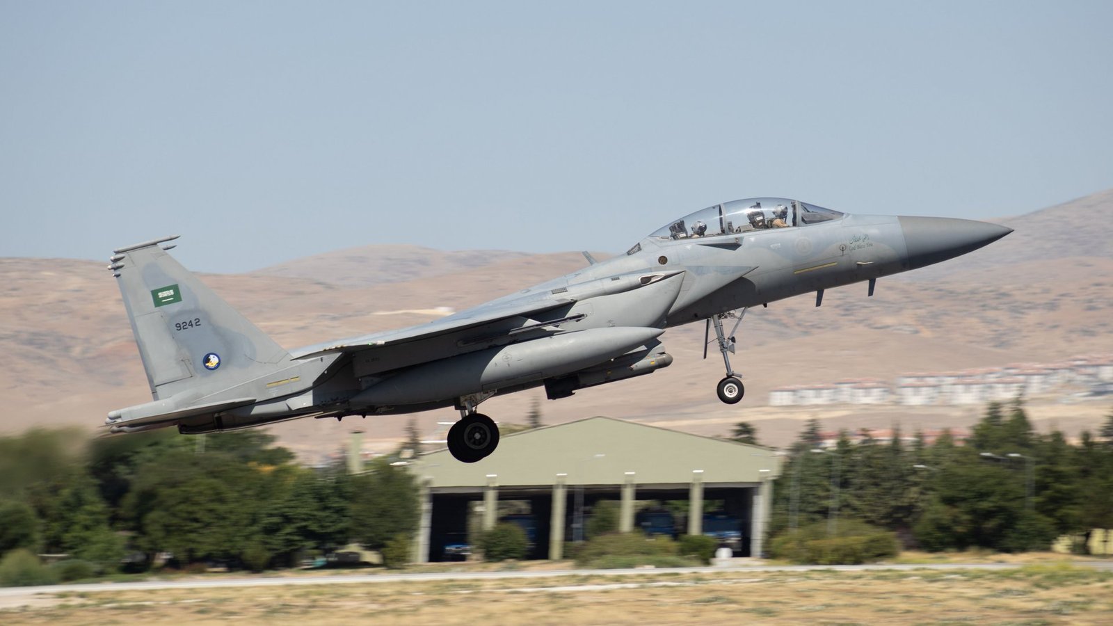 saudi fighter jet downed by houthis in yemen verified footage reveals wreckage
