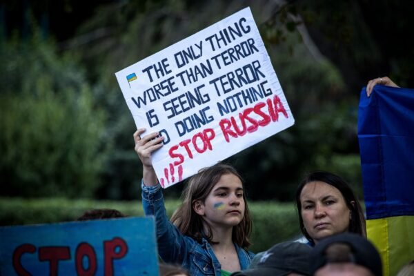 ukraine accuses russia of targeting rail infrastructure following drone strike