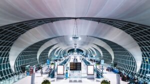 adani airport unveils swirl transit hotel at navi mumbai international airport