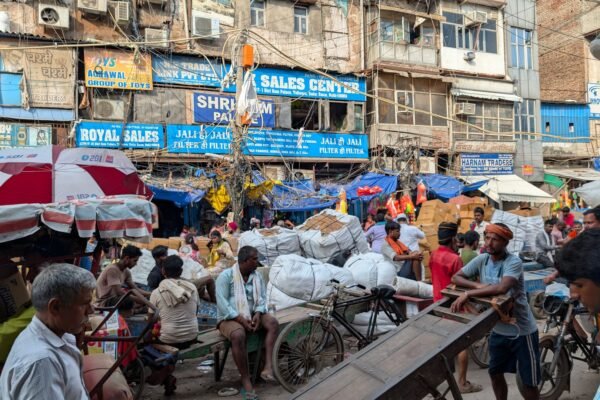 delhi traders express concerns over potential losses due to protests before diwa