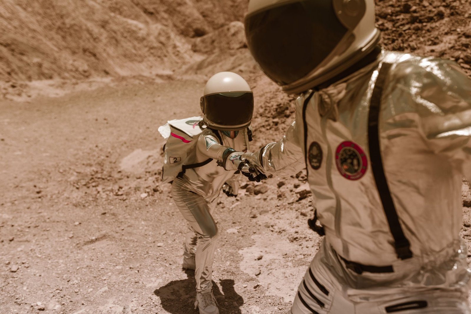 record breaking space journey four astronauts arrive at the international space